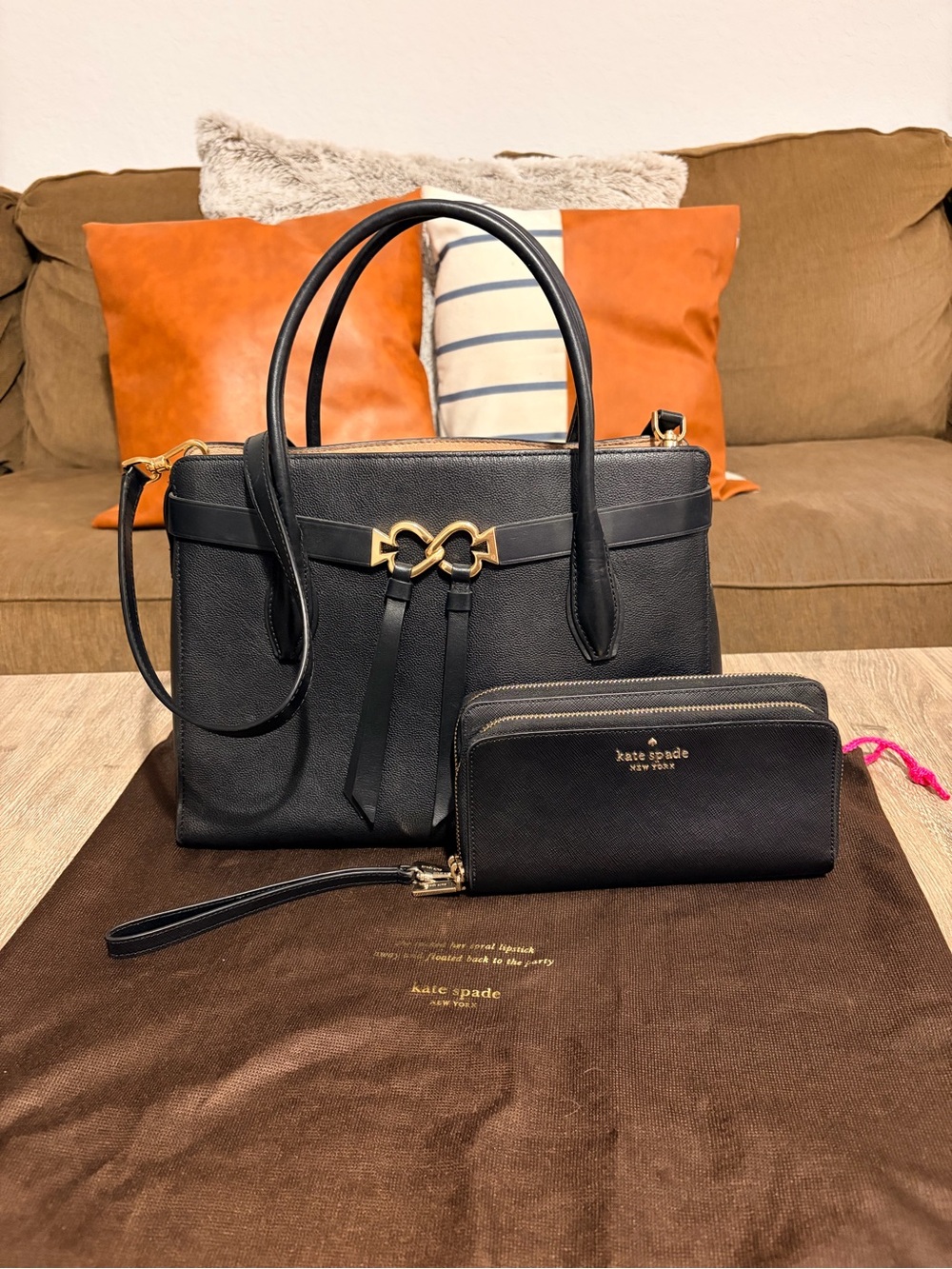 Kate Spade purse and wallet set